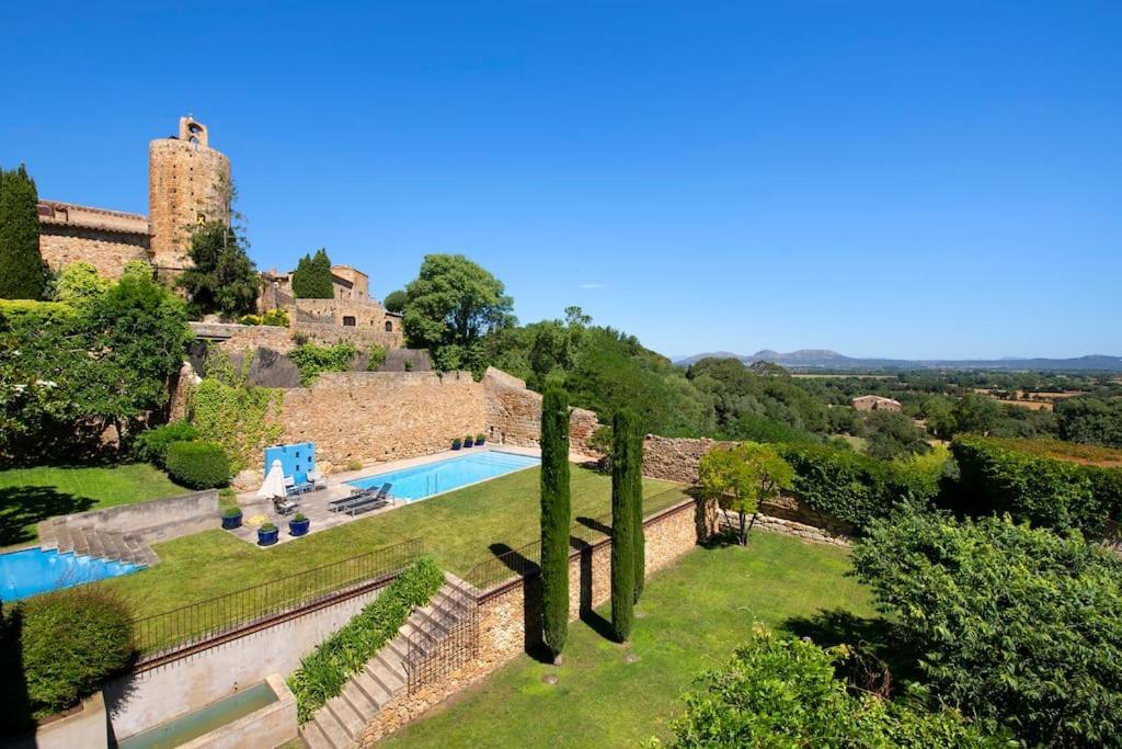 帕尔斯Casa Rufina, Exclusive & Charming Stone House In Costa Brava别墅 外观 照片