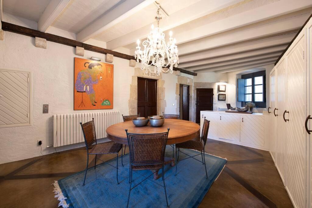 帕尔斯Casa Rufina, Exclusive & Charming Stone House In Costa Brava别墅 外观 照片