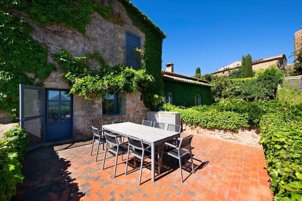 帕尔斯Casa Rufina, Exclusive & Charming Stone House In Costa Brava别墅 外观 照片
