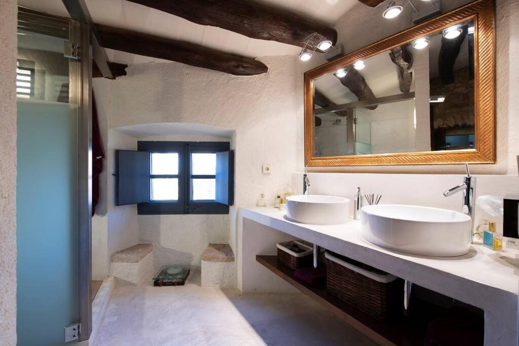 帕尔斯Casa Rufina, Exclusive & Charming Stone House In Costa Brava别墅 外观 照片