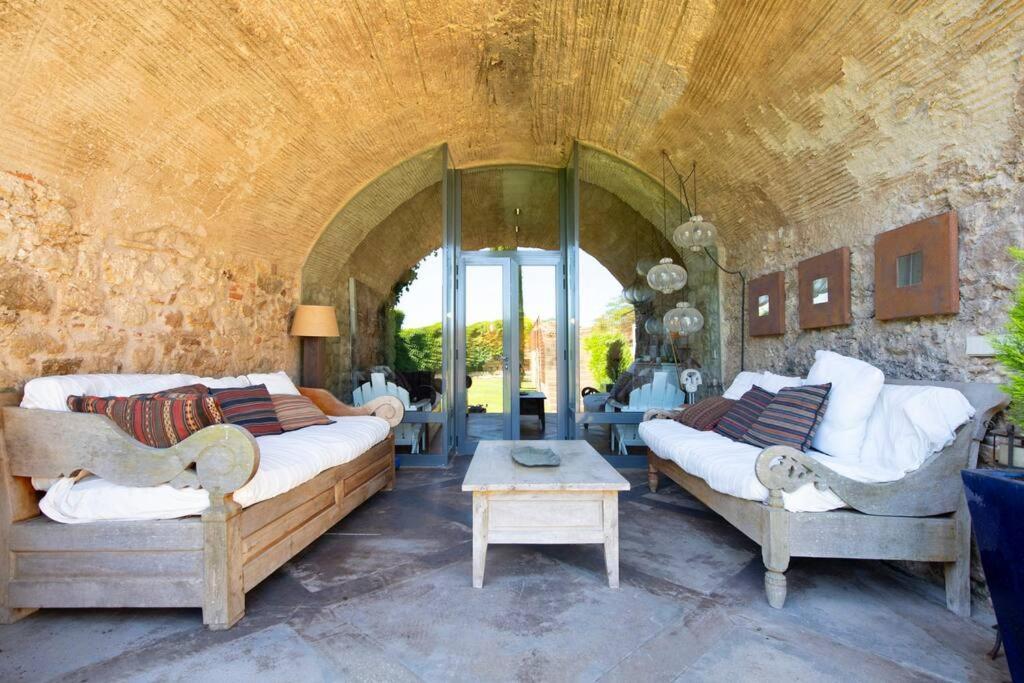 帕尔斯Casa Rufina, Exclusive & Charming Stone House In Costa Brava别墅 外观 照片