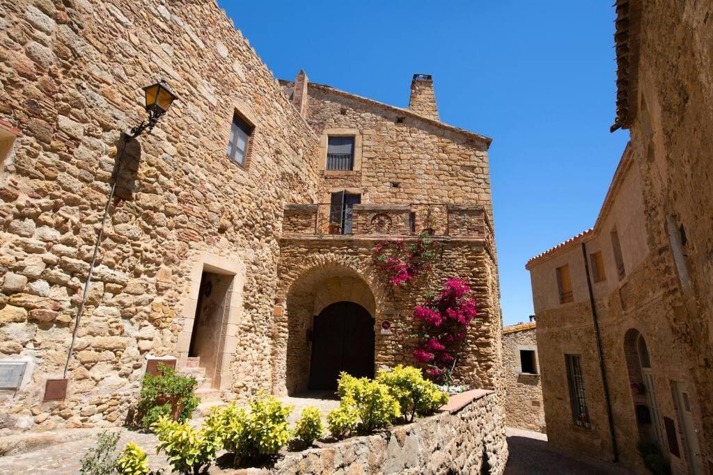 帕尔斯Casa Rufina, Exclusive & Charming Stone House In Costa Brava别墅 外观 照片