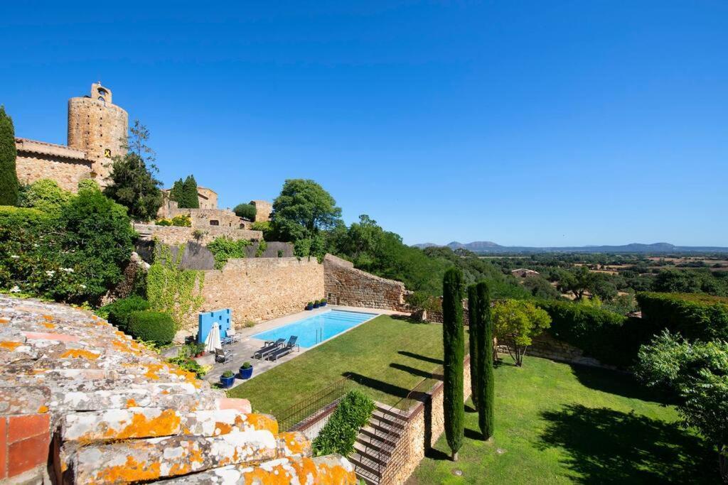 帕尔斯Casa Rufina, Exclusive & Charming Stone House In Costa Brava别墅 外观 照片
