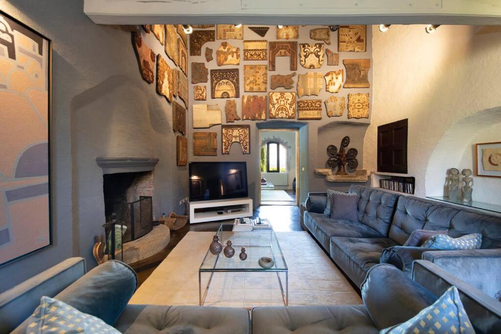 帕尔斯Casa Rufina, Exclusive & Charming Stone House In Costa Brava别墅 外观 照片