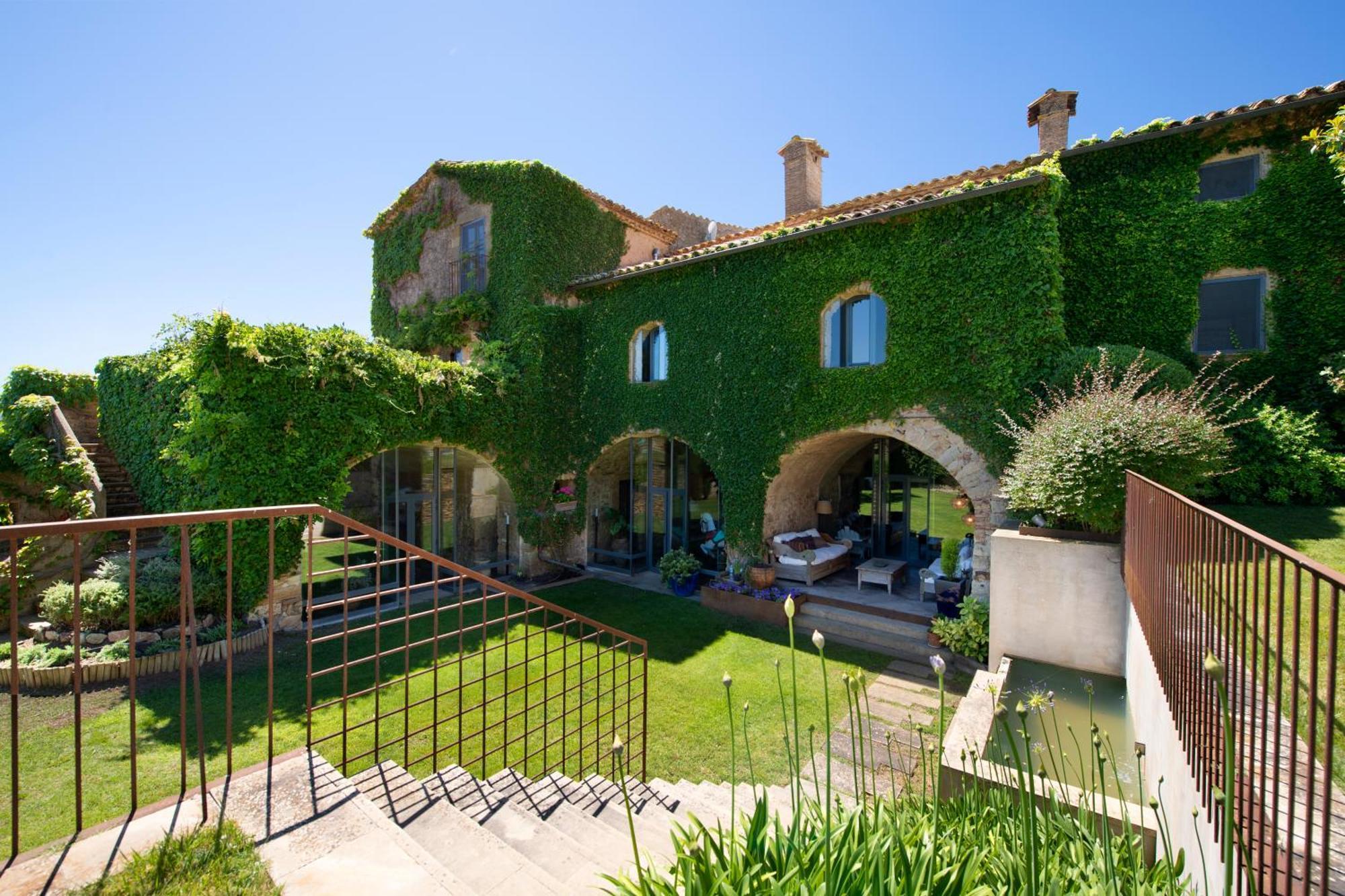 帕尔斯Casa Rufina, Exclusive & Charming Stone House In Costa Brava别墅 外观 照片