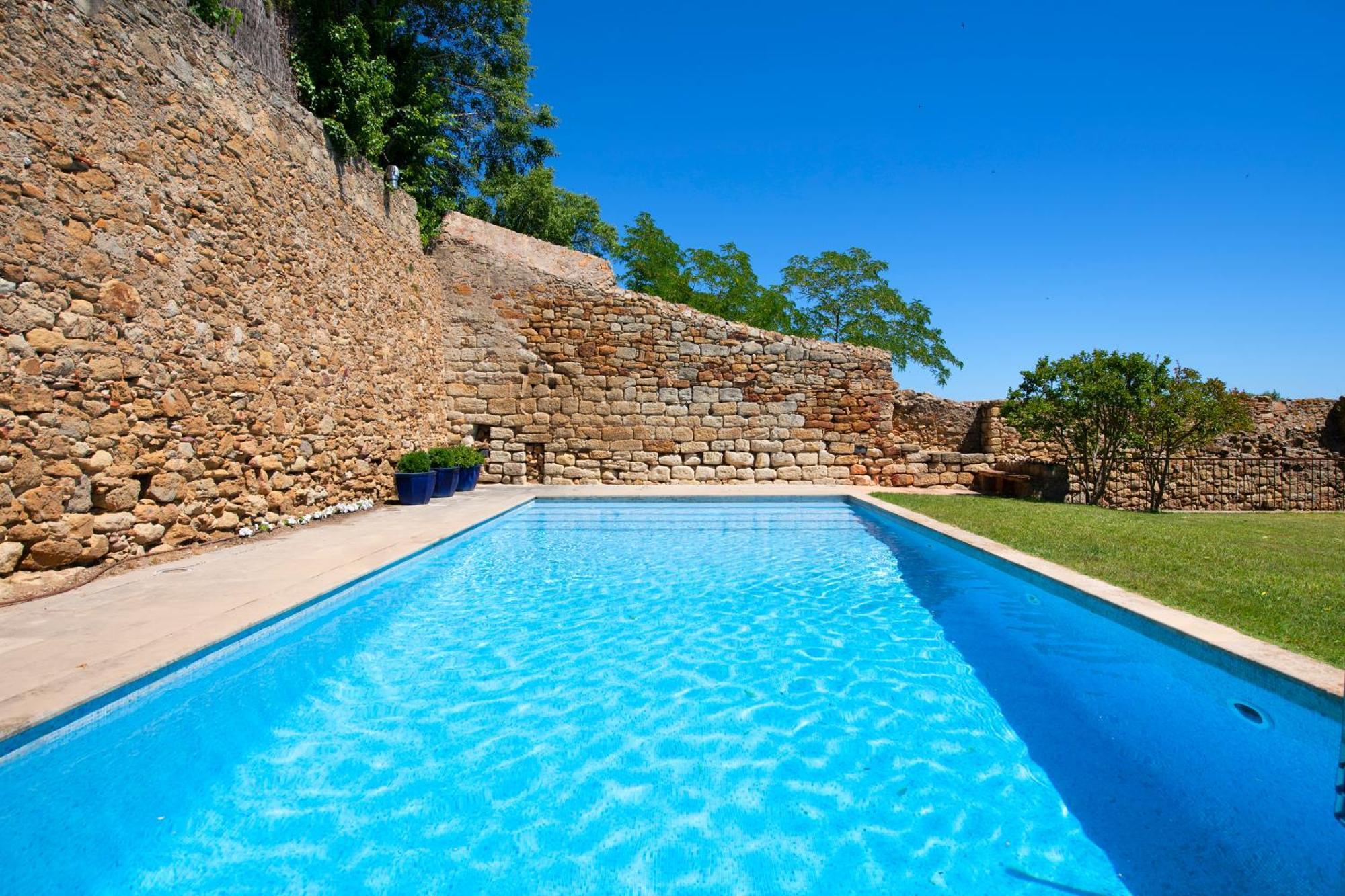 帕尔斯Casa Rufina, Exclusive & Charming Stone House In Costa Brava别墅 外观 照片